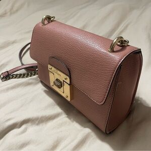 Aldo Barbiecore Faux Leather Crossbody Rose Gold Purse